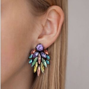 Colorful Statement Earrings